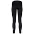 back view womens black leggings
