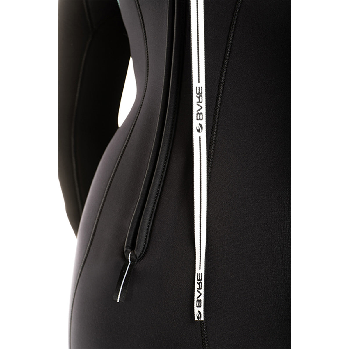 3/2mm Nixie Ultra Full, Black with Aqua Stitching, Womens wetsuit - Outside The Asylum Diving & Travel