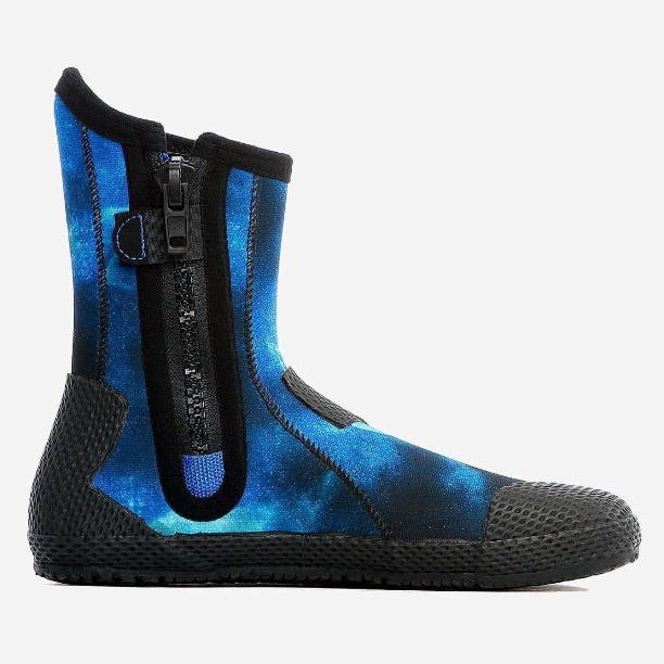 Aqua Lung Super Zip 5mm Galaxy Blue/Black Boot | Outside The.