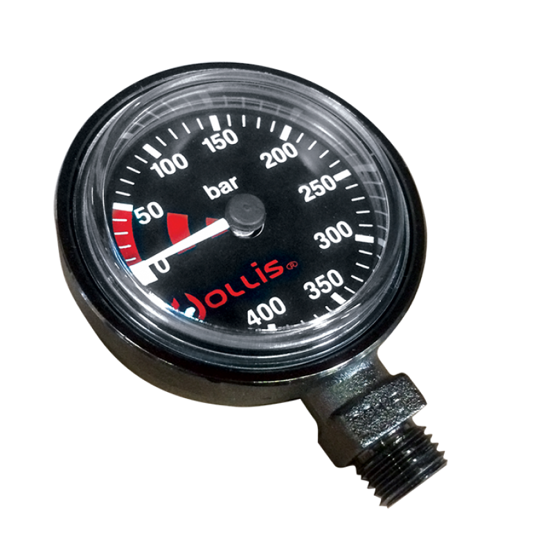 Low Profile Black Submersible Pressure Gauge Module - Outside The Asylum Diving & Travel