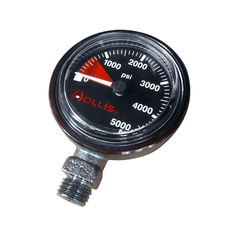 Low Profile Black Submersible Pressure Gauge Module - Outside The Asylum Diving & Travel