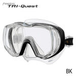 Tusa Freedom Tri-Quest Mask - Outside The Asylum Diving & Travel