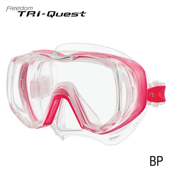 Tusa Freedom Tri-Quest Mask - Outside The Asylum Diving & Travel