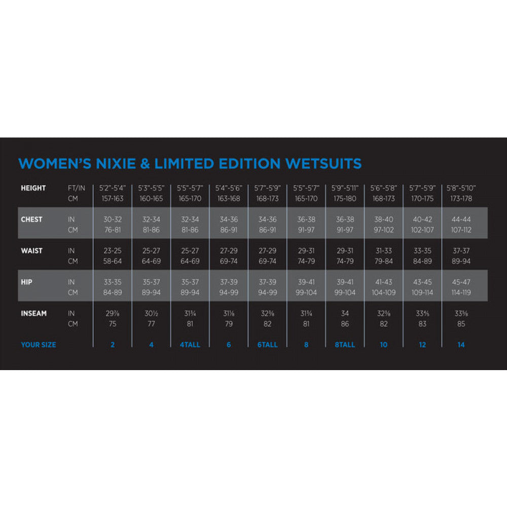 Bare Evoke Womens 3mm Wetsuit - Outside The Asylum Diving & Travel